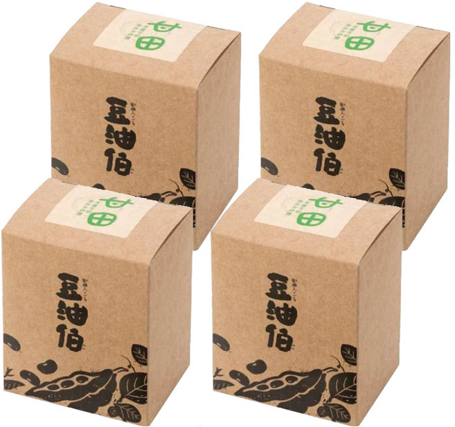 豆油伯 甘田釀造醬油 隨身包 6入, 90ml, 4盒
