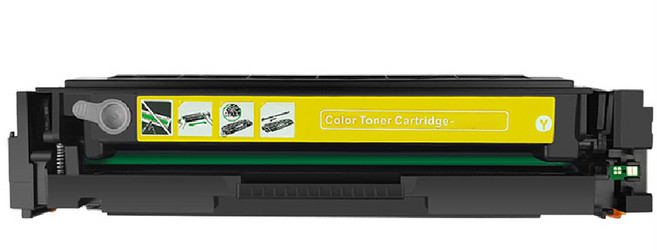 UFOTEC 3.2K 副廠碳粉匣 HP M283fdw/M255dw適用 206A 無晶片 W2112X/W2112A, 1個, 黃色