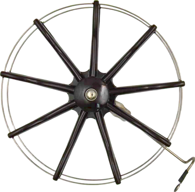 紡車輪 20cm 0.05g, W0044d, 黑色, 1個