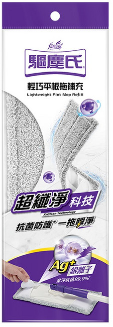 farcent 花仙子 驅塵氏 輕巧平板拖 補充包, 1包