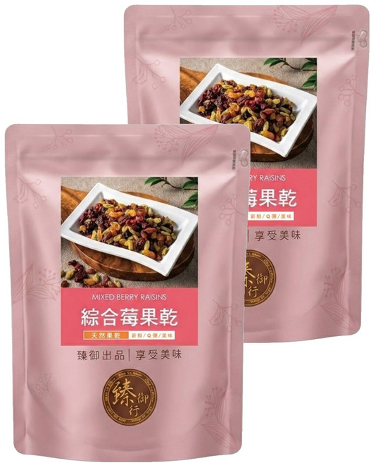臻御行 綜合莓果乾, 2包, 300g