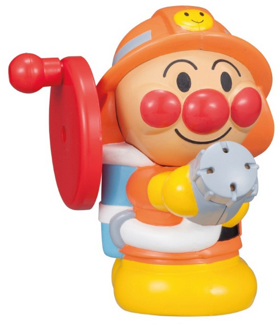 SEGA TOYS ANPANMAN 麵包超人 轉轉泡澡水槍, 1個, 1.5歲以上, 麵包超人 消防隊員