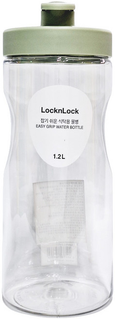 LocknLock 樂扣樂扣 PET冷水壺, 綠色, 1.2L, 1個