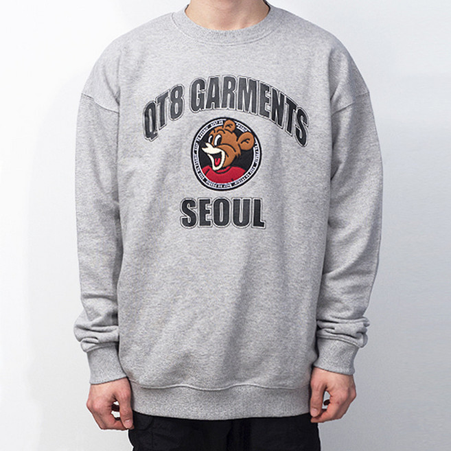 QT8 GARMENTS DA Nutty University 大學T