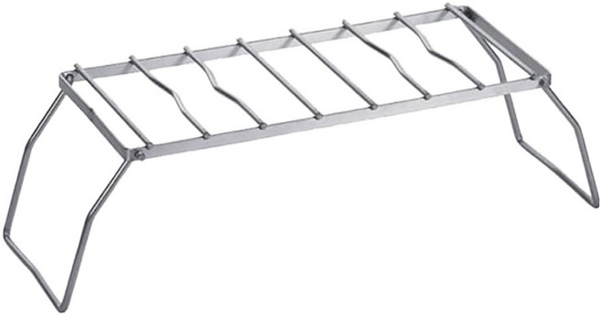 UNIFLAME 便攜折疊爐架350 U610848 595g, 銀色, 1個