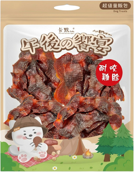 CaMo 卡默 狗零食, 耐咬雞胗, 330g, 1包