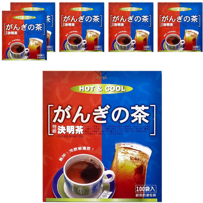 永發茗茶 特級決明茶, 4.5g, 100包, 6盒