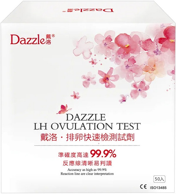 Dazzle 戴洛 排卵快速檢測試劑, 50入, 1盒