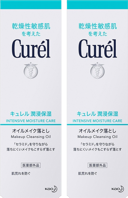 Curel 珂潤 潤浸保濕輕質卸妝油, 150ml, 2瓶