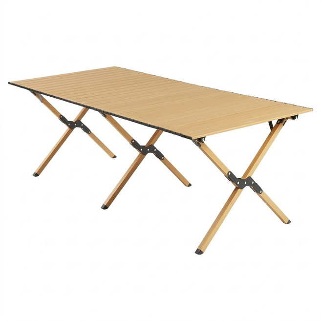Naturehike 挪客 星簡蛋捲桌 150cm XL 橡木色 鋁合金 折疊便攜 送收納包 L01