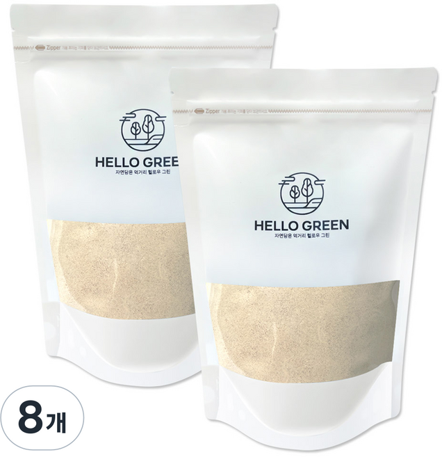 Hello Green 黃色瑪卡膠化粉末, 500g, 8個
