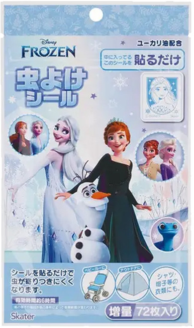 Skater 精油驅蟲貼片, FROZEN, 1包