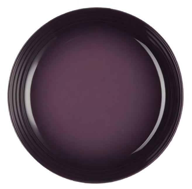LE CREUSET 瓷器義麵盤 22cm 葡萄紫 1個