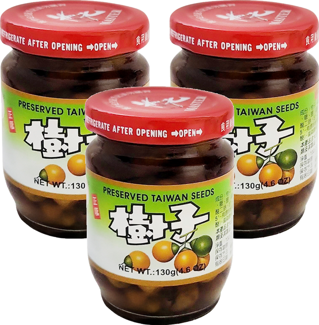 狀元醬油 正蔭樹子, 130g, 3罐