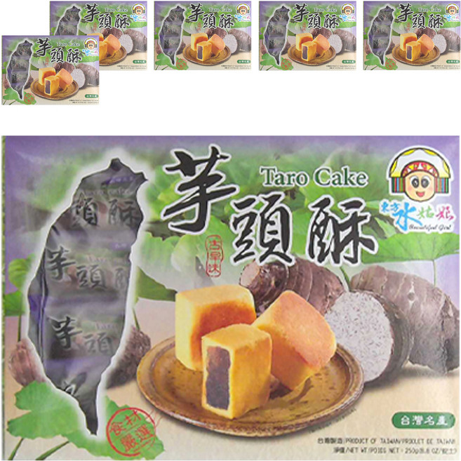東方水姑娘 芋頭酥禮盒 10包, 25g, 6盒