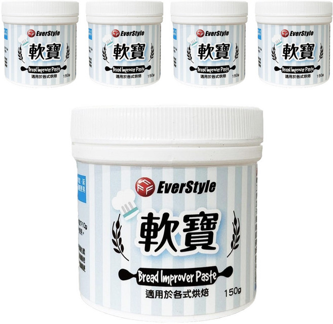 EverStyle 柏泰 軟寶, 150g, 5罐