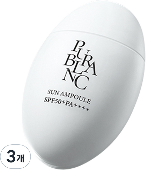 淨透防曬安瓶精華 SPF50+PA++++, 60ml, 3個
