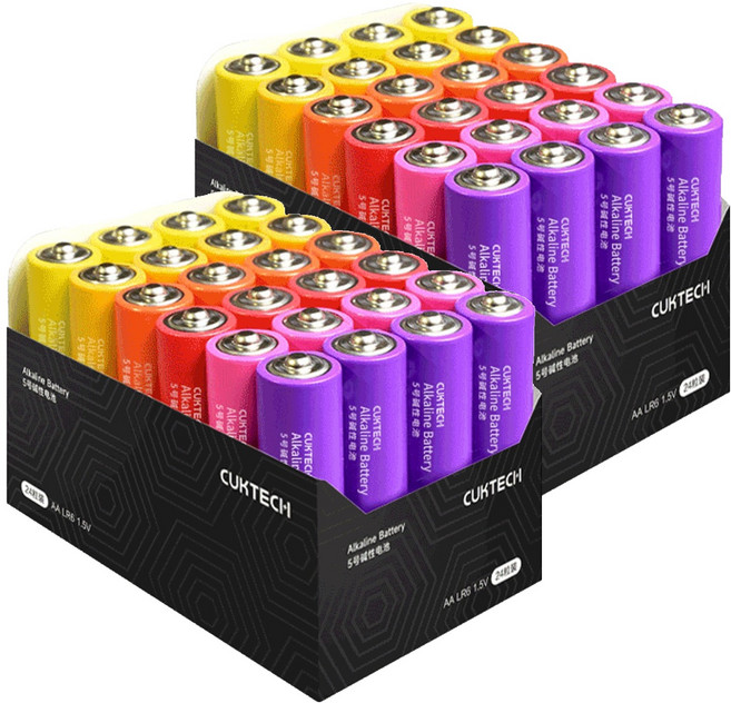 Cuktech 鹼性3號電池 B08, 2組, 24顆