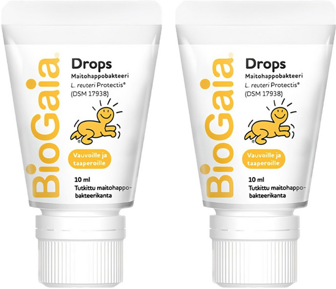 BioGaia 寶乖亞 嬰幼兒益生菌 適用全配方奶寶寶, 10ml, 2瓶