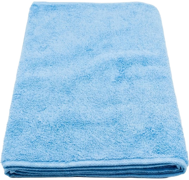 imabari towel 今治毛巾 日本藤高今治 瞬吸速乾素色純棉毛巾, 天空藍, 1條