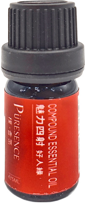 PURESENCE 樸香氛 頂級天然精油 魅力四射, 5ml, 1盒