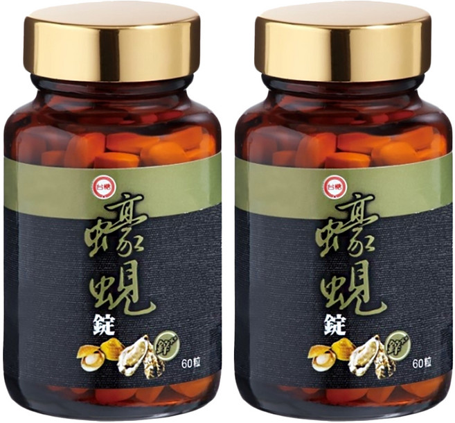 台糖 蠔蜆錠, 2罐, 60顆