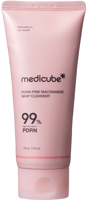 medicube PDRN 玫瑰菸鹼醯胺綿密潔面乳, 1個, 120g