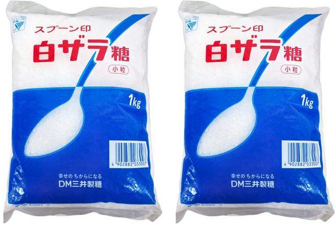 Mitsui DM Sugar 三井製糖 白雙糖, 1kg, 2包