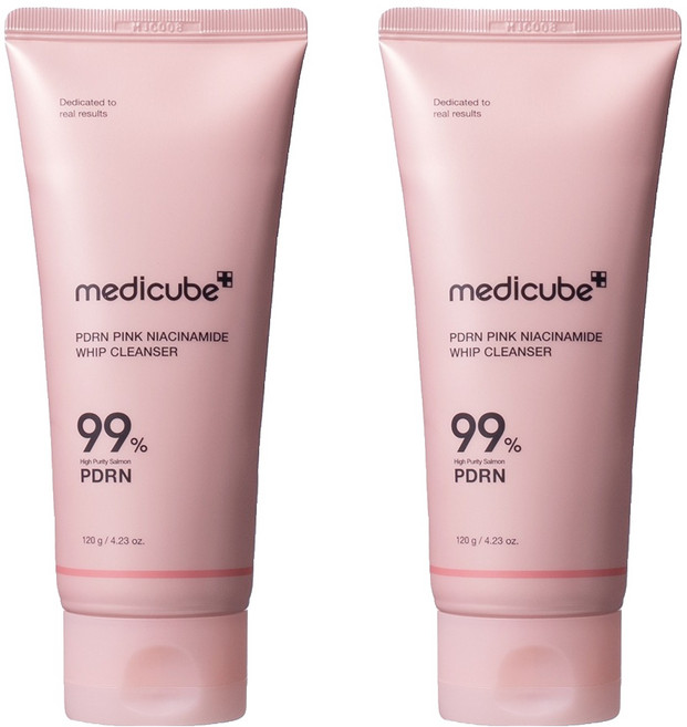 medicube PDRN 玫瑰菸鹼醯胺 泡沫潔面乳, 2個, 120g