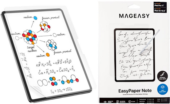MAGEASY EasyPaper Note 抗藍光類紙膜, 透明色, 1片