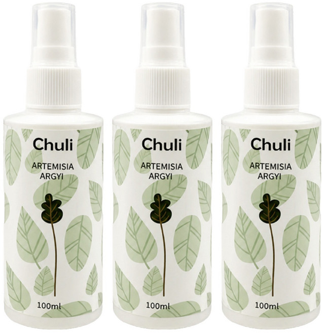 Chuli 初梨 艾草噴霧, 100ml, 3瓶