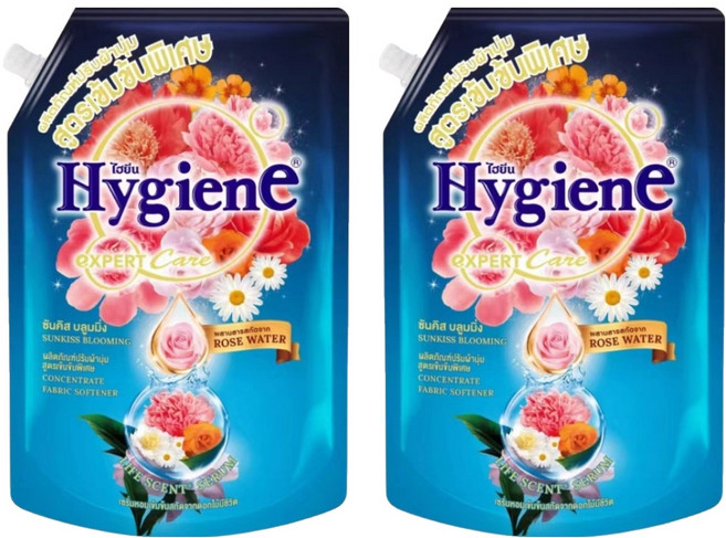 Hygiene 柔軟精 陽光花香, 2袋, 1L