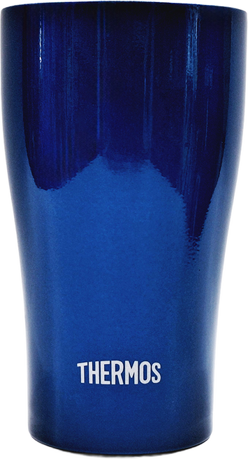 THERMOS 膳魔師 不鏽鋼真空冰沁杯 JDY-340C OBL, 340ml, 1個, 海洋藍