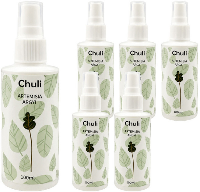 Chuli 初梨 艾草噴霧, 100ml, 6瓶