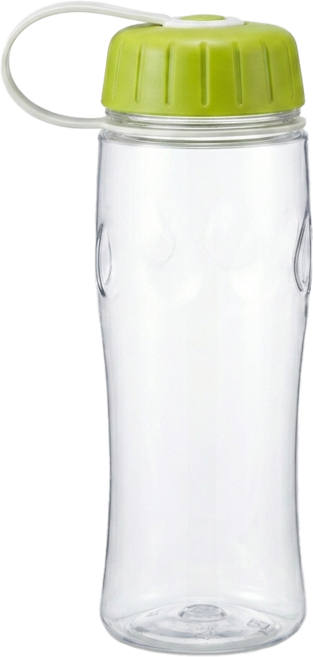 LocknLock 樂扣樂扣 塑膠水杯, 綠色 + 透明色, 1個, 500ml