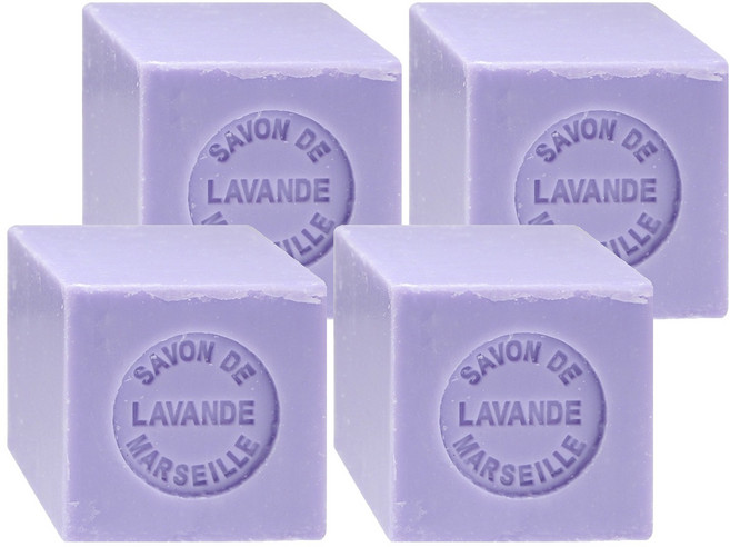 Theophile Berthon 台灣公司貨 薰衣草馬賽皂, 100g, 4個