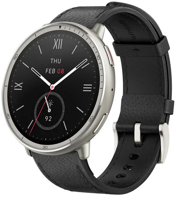 amazfit 華米 Active2 藍寶石 智慧手錶 圓形 1.32吋 黑色 藍牙