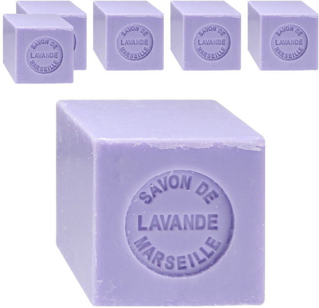 Theophile Berthon 台灣公司貨 薰衣草馬賽皂, 100g, 6個