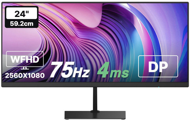 HANSUNG SUPERSTORE UWFHD 寬平面螢幕, 59.18cm, TFG24F07W(一般)