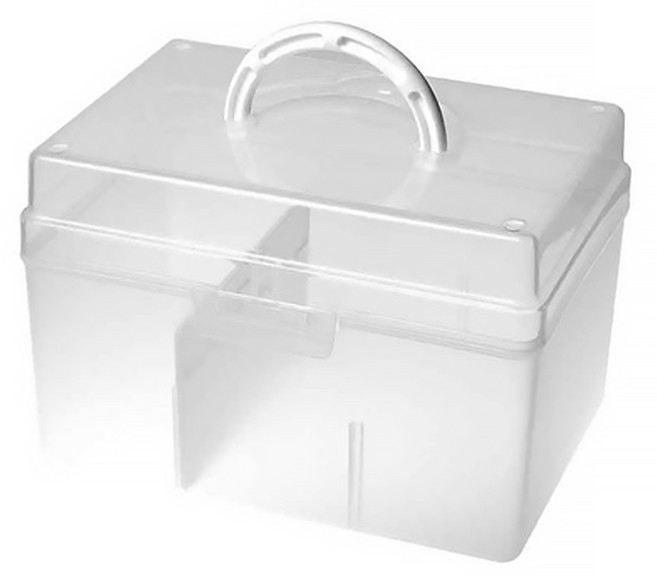 SHUTER 樹德 童顏系列 手提箱 TB-702D 256 x 177 x 170mm, 霧透, 1個