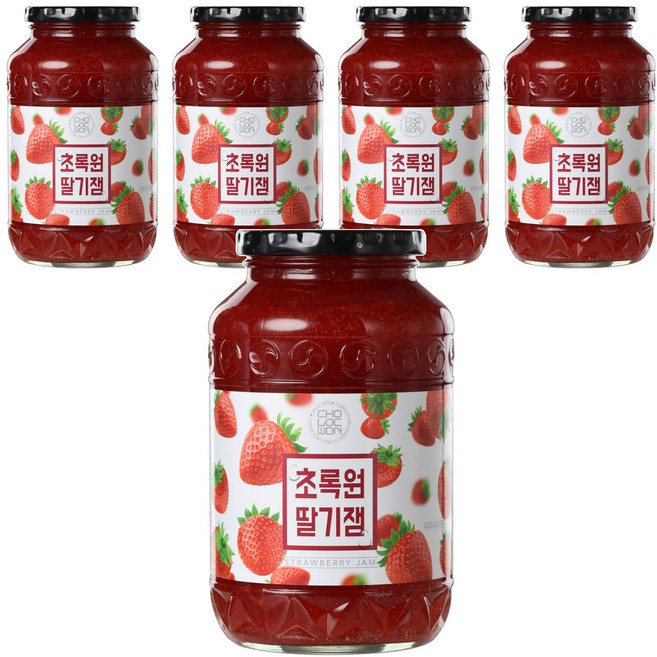CHOLOCWON 草莓果醬, 1kg, 5個