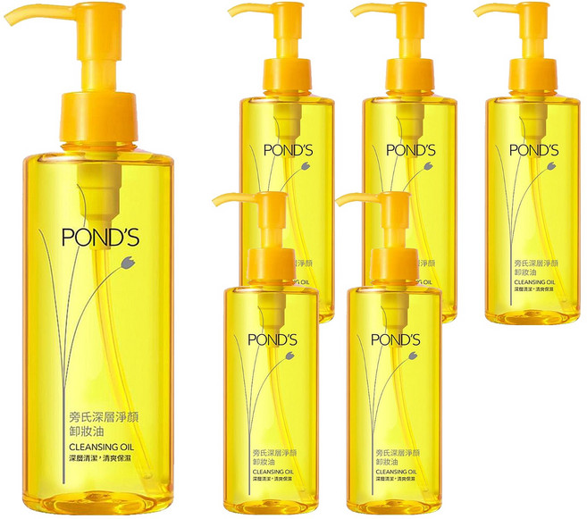 POND'S 旁氏 深層淨顏卸妝油, 175ml, 6瓶