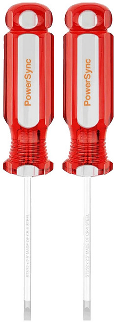 powersync 群加 帶磁一字起子 32 x 2.5 wdh-a05, 2個