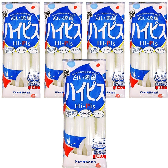 光武製菓 乳酸風味飲料棒 8支, 504ml, 5包