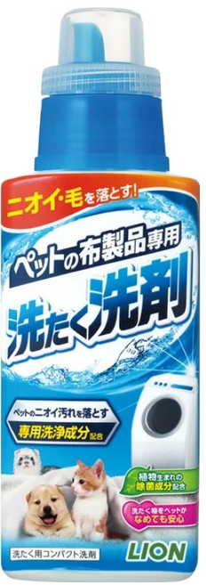LION 獅王 寵物布製品專用洗潔精, 400g, 1瓶