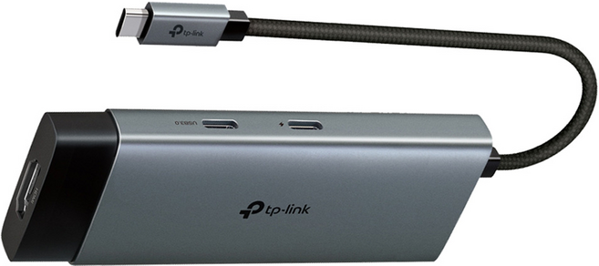 tp-link Type-C 5合1集線器 UH5020C, 灰色, 1個