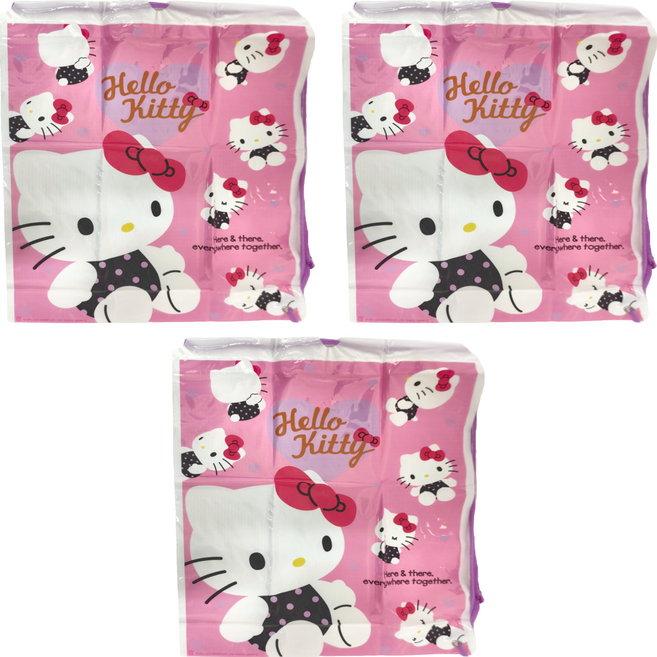 Hello Kitty 凱蒂貓 束口背袋, 3個