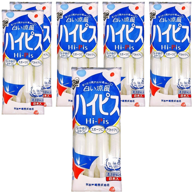 光武製菓 乳酸風味飲料棒 8支, 504ml, 6包