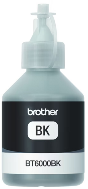 brother 兄弟牌 台灣公司貨 噴墨複合機墨水補充瓶, BT6000BK, 1瓶