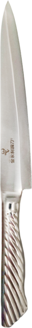 金永利鋼刀 鋼柄系列 大生魚片刀, 銀色, 1個